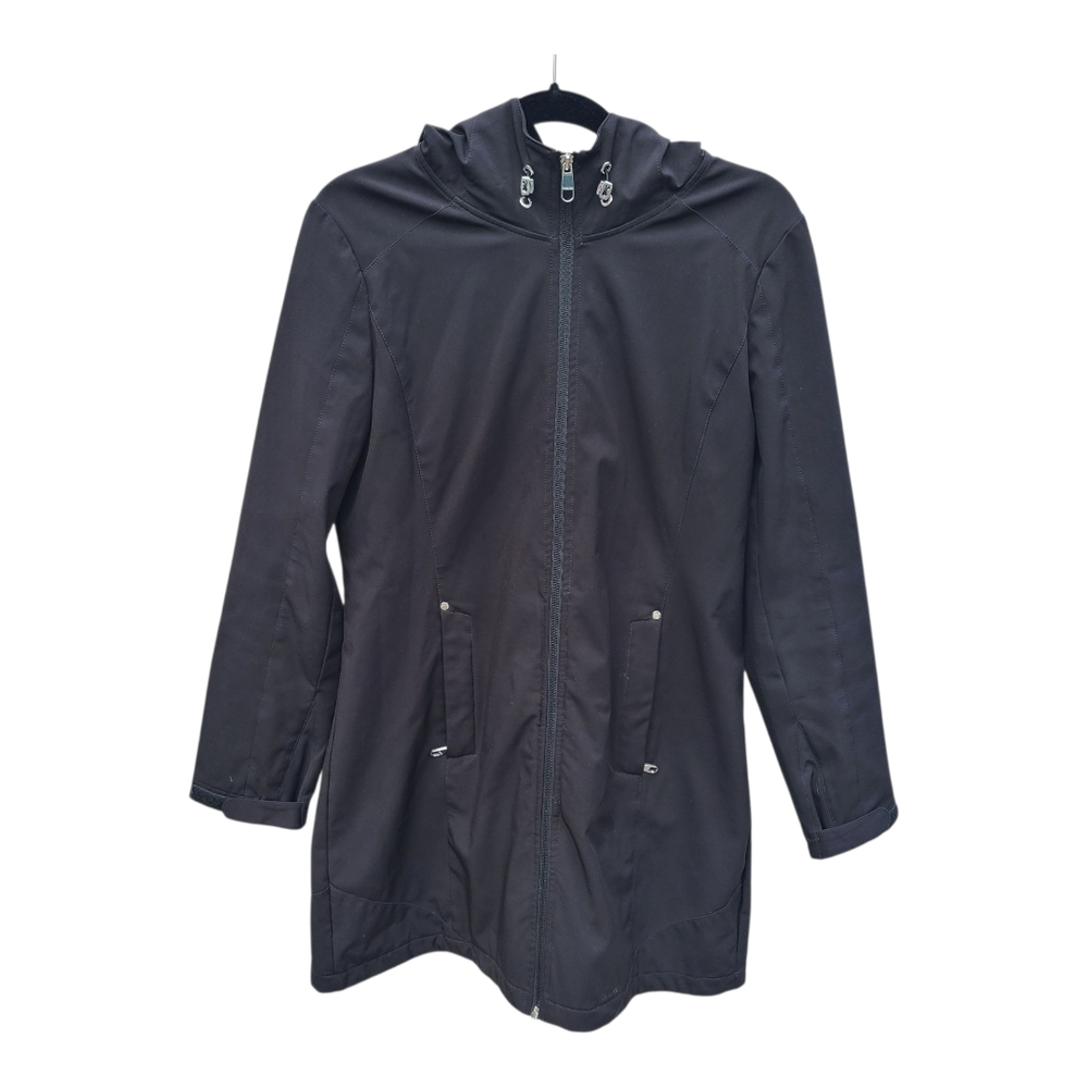 Calvin Klein Rain Resistant Spring Jacket Womens Size Medium Black